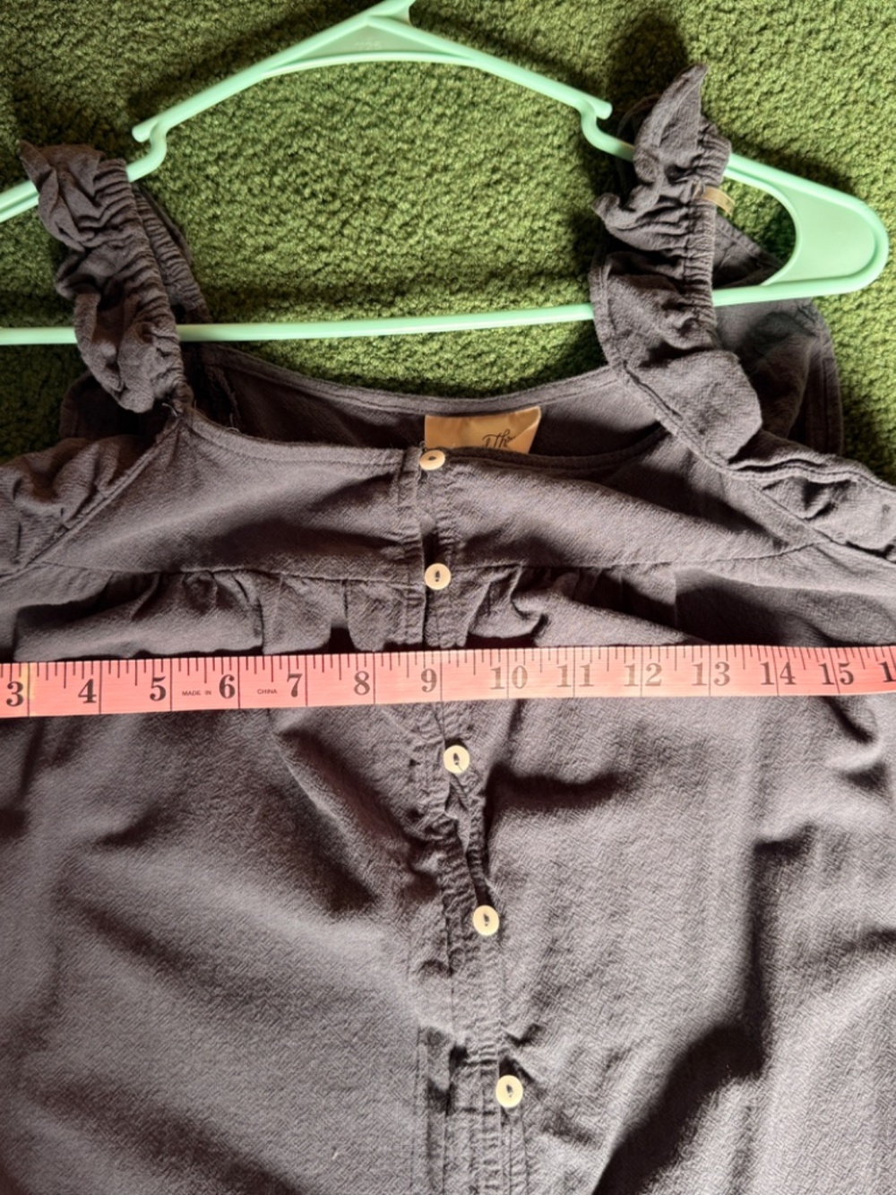 Universal Thread Button-front Mini Dress - Picture 2 of 3